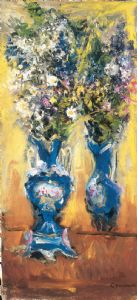 Blumen vor dem Spiegel, um 1956